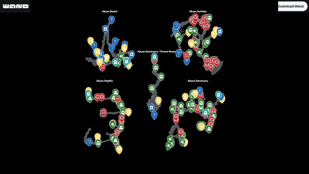 Digimon Story Time Stranger interactive map screenshot