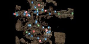 Dinoblade interactive map screenshot