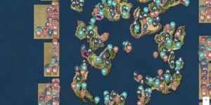 Dragon Quest Vii interactive map screenshot