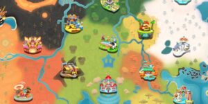 Mario Kart World Interactive Map
