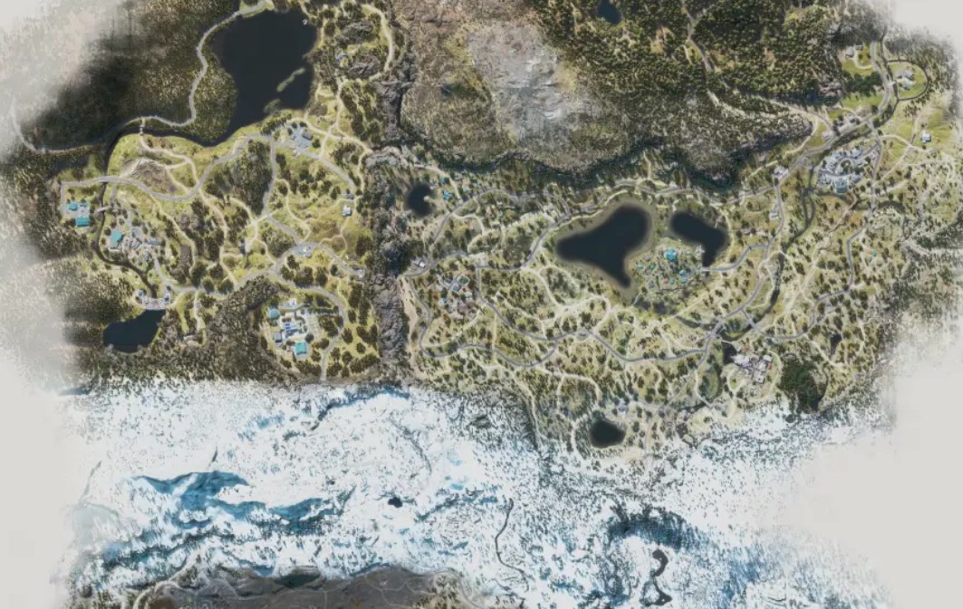 World - Days Gone Map