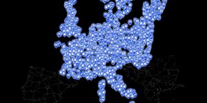 Euro Truck Simulator 2 interactive map filtered to show only Services markers