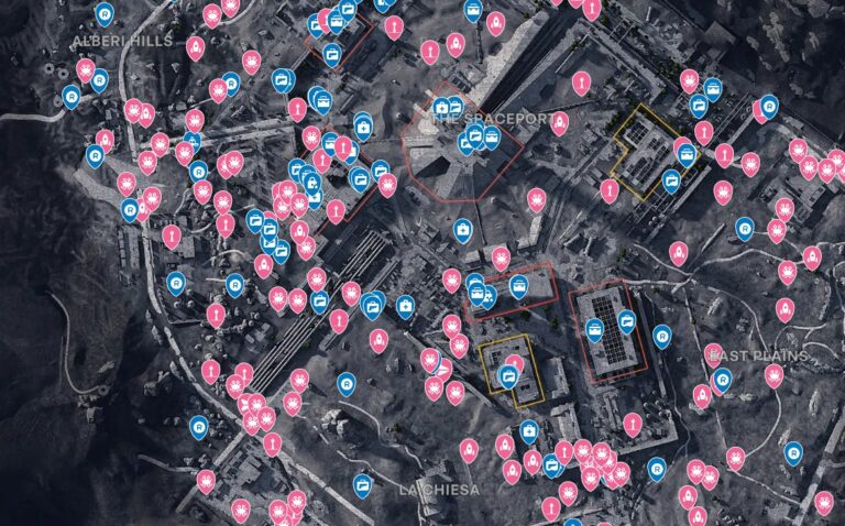 The Spaceport - ARC Raiders All Loot Map