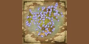 Fantasy Life I The Girl Who Steals Time interactive map filtered to show only Collectibles markers