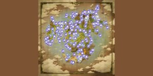 Fantasy Life I The Girl Who Steals Time interactive map screenshot