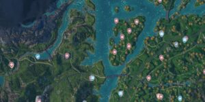 Far Cry New Dawn interactive map screenshot