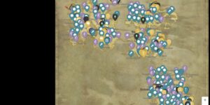 Final Fantasy Xiv interactive map screenshot