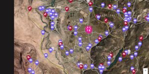 Forza Horizon 1 interactive map screenshot