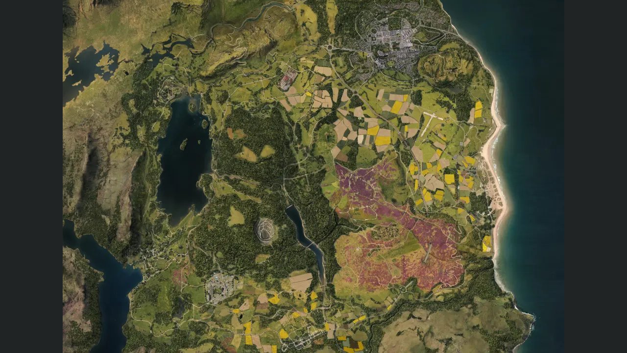 Forza Horizon 4 interactive map screenshot
