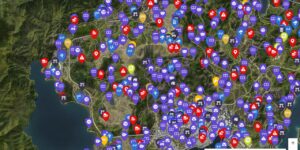 Forza Horizon 6 interactive map screenshot