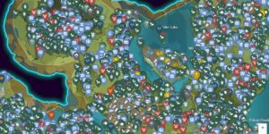 Genshin Impact interactive map screenshot