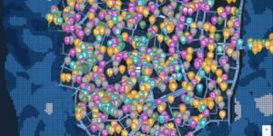 Ghostwire Tokyo interactive map screenshot