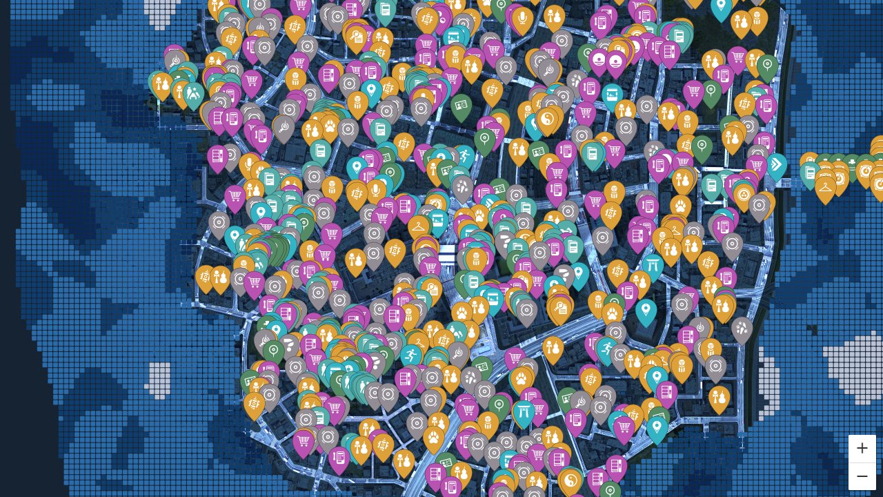 Ghostwire Tokyo interactive map screenshot