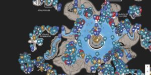 God Of War 2018 interactive map screenshot