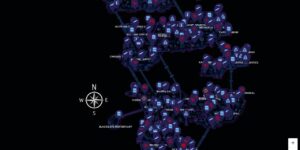 Gotham Knights interactive map screenshot