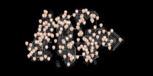 Grand Theft Auto IV interactive map filtered to show only Items markers