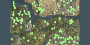 Grand Theft Auto San Andreas The Definitive Edition interactive map filtered to show only Locations markers