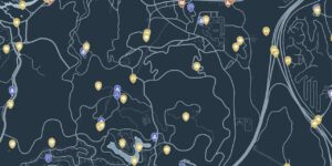 Grand Theft Auto V interactive map screenshot