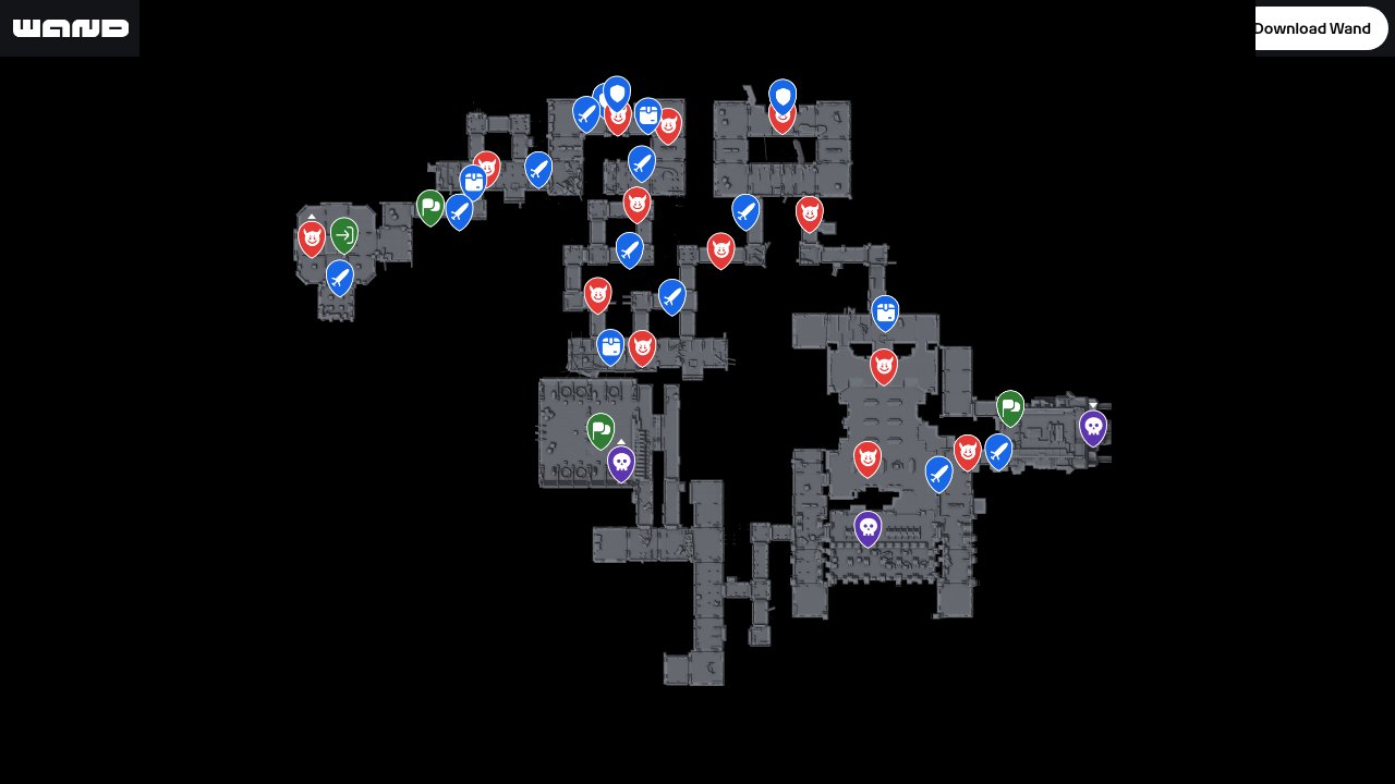 Halo Campaign Evolved interactive map screenshot