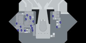 Hitman 3 interactive map filtered to show only Weapon markers