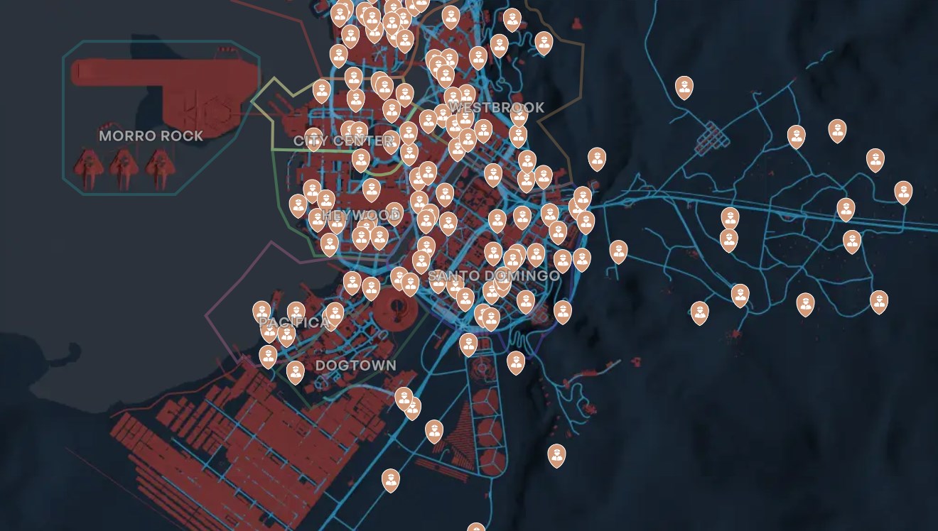 All NCPD Scanner Hustles Locations in Cyberpunk 2077