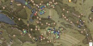 Kingdom Come Deliverance 2 interactive map screenshot