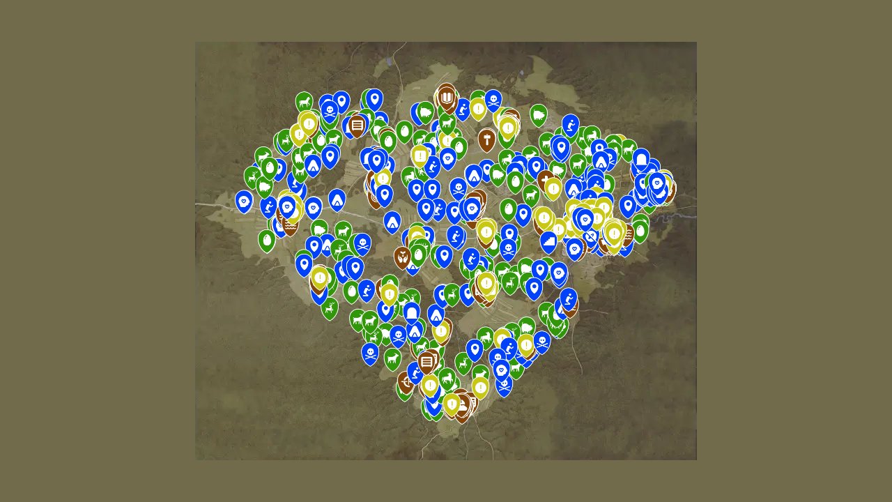 Kingdom Come Deliverance Ii interactive map screenshot