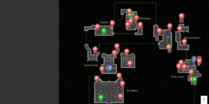 Kingdom Hearts 3D interactive map screenshot