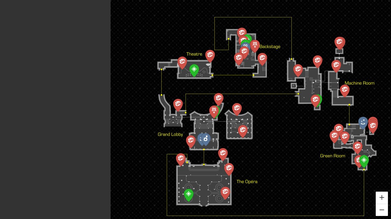 Kingdom Hearts 3D interactive map screenshot