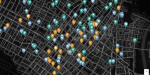 La Noire interactive map screenshot