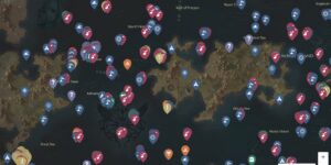 Lost Ark interactive map screenshot