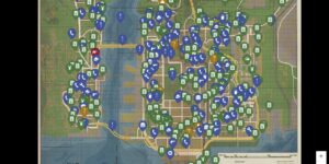Mafia 2 interactive map screenshot