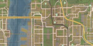 Mafia II interactive map filtered to show only Joe's Adventure DLC markers