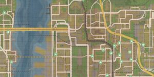 Mafia II interactive map filtered to show only The Betrayal of Jimmy DLC markers