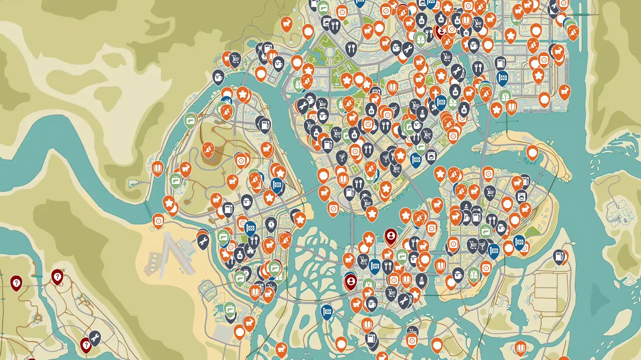 Mafia Iii Definitive Edition interactive map screenshot