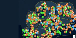 Maneater interactive map screenshot