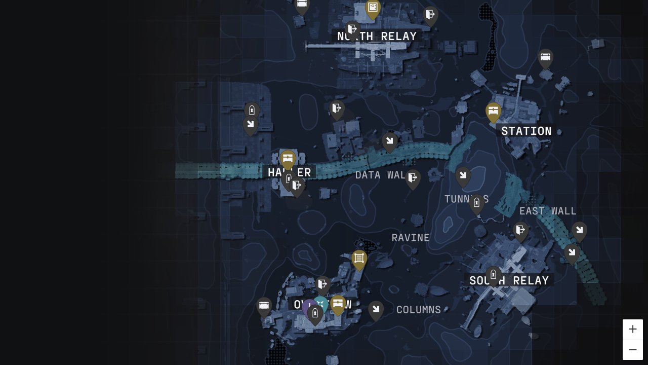Marathon interactive map screenshot