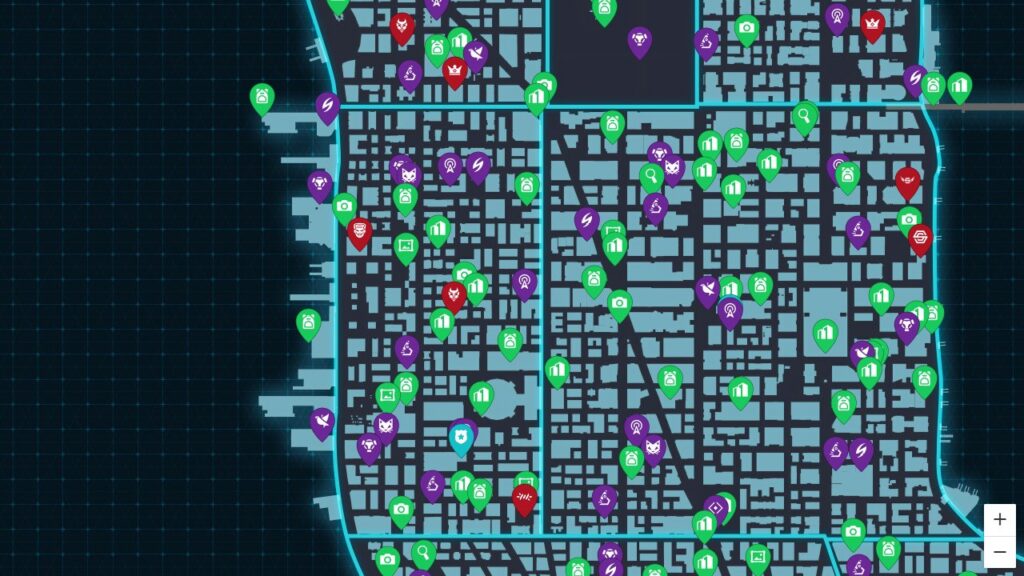 Marvels Spider Man Interactive Map: Crime, Activities & More