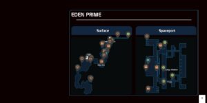 Mass Effect interactive map screenshot