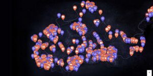 Need For Speed Most Wanted 2012 interactive map screenshot