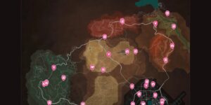 Need For Speed Payback interactive map filtered to show only Services markers