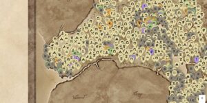 Oblivion interactive map screenshot