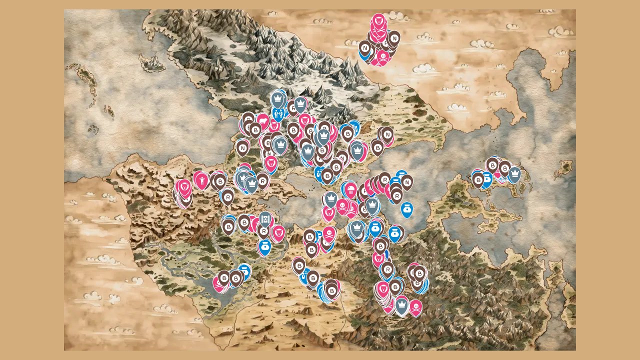 Octopath Traveler 0 interactive map screenshot