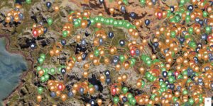 Once Human interactive map screenshot