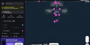 Phasmophobia interactive map filtered to show only Environment markers