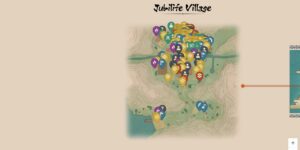 Pokemon Legends Arceus interactive map screenshot