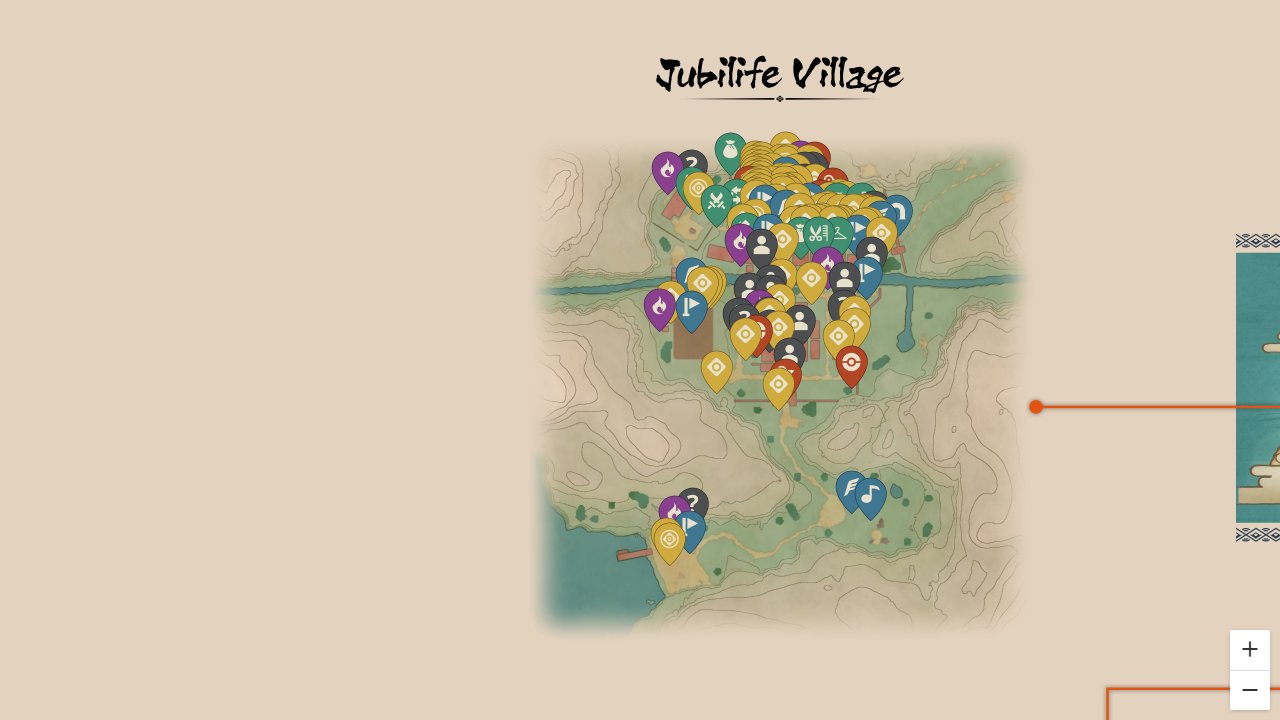 Pokemon Legends Arceus interactive map screenshot