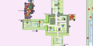 Pokemon Red Blue interactive map screenshot