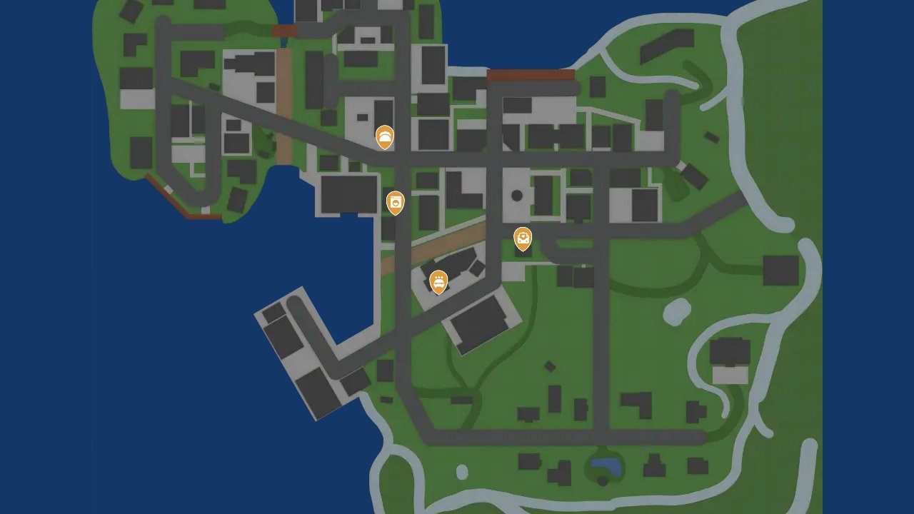 Schedule 1 interactive map filtered to show only Money Laundering markers