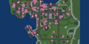 Schedule 1 interactive map filtered to show only NPC markers